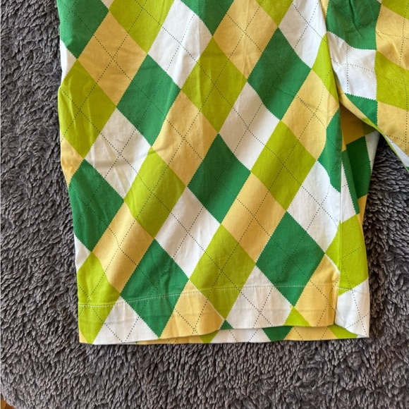 LOUDMOUTH Men’s Argyle Golf Shorts - Picture 8 of 16